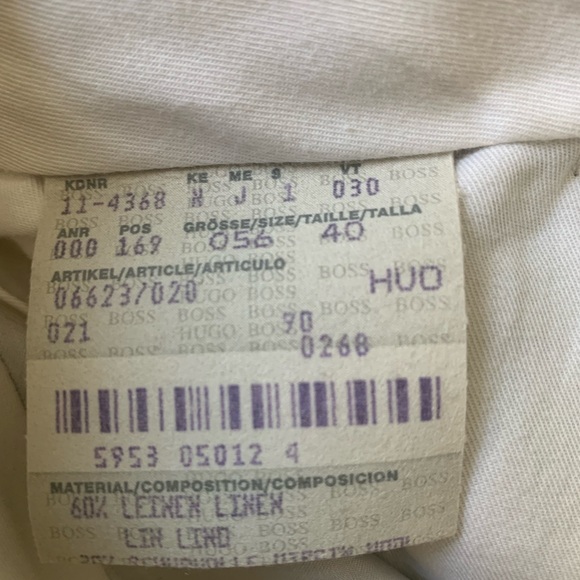Hugo Boss linen pants - Picture 2 of 3
